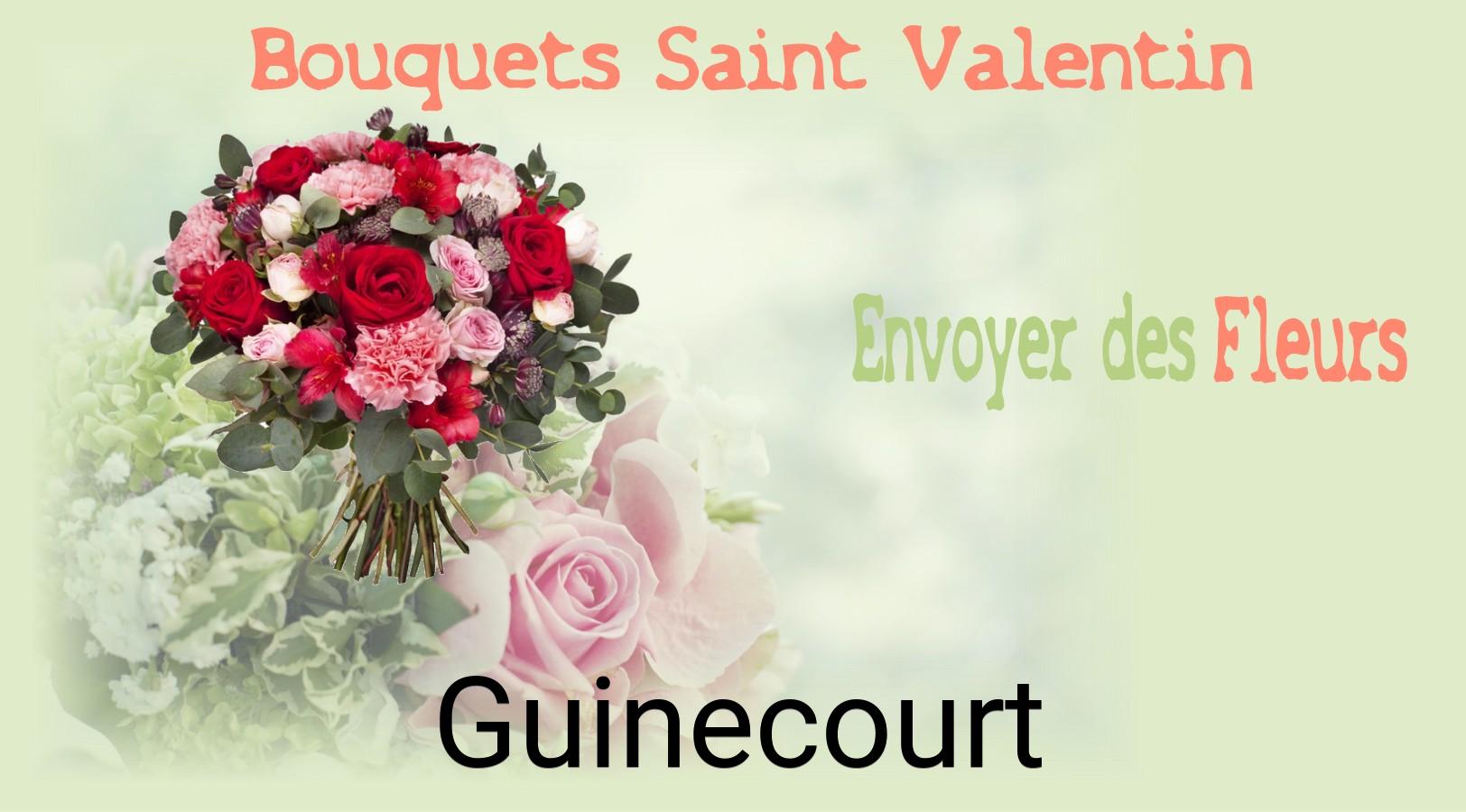 Roses de Saint-Valentin livrées à Guinecourt